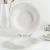 Albus Portedo porcelán mélytányér 23 cm – 6 db-os, enyhe krém színű szett levesekhez és tésztákhoz