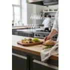 Acacia szögletes fa tálalódeszka 22,5x16x1,5 cm – elegáns és természetes