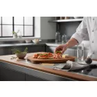 Acacia szögletes fa tálalódeszka 22,5x16x1,5 cm – elegáns és természetes