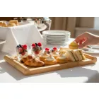 Bambusz tálalótálca GN 1/3 méretben, 32.5x17.5x2.5 cm