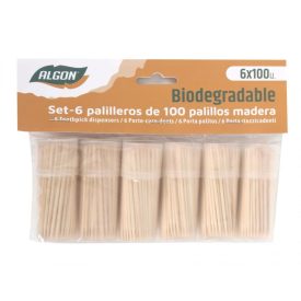 Fogvájó 6x100 db, zárható tartóval