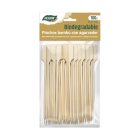 Bambusz szendvicstű 13,5 cm-es 100 db/csomag