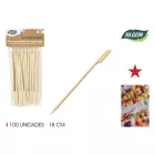 Bambusz szendvicstű 18 cm-es 100 db/csomag