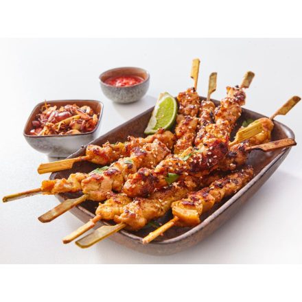 Bambusz szendvicstű 24 cm-es 20 db/csomag