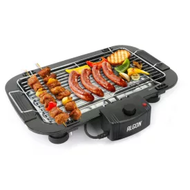 Elektromos asztali grill 48x35x9 cm, 2000 W teljesítménnyel, húsok és zöldségek grillezésére