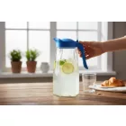 1,5 literes üveg hűtőkancsó tetővel