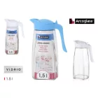 1,5 literes üveg hűtőkancsó tetővel