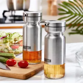 Olaj-ecet kiöntő 360 ml – igényes rozsdamentes kivitel, precíz kiöntőcsőr, elegáns tálaláshoz