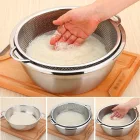 Tojásmosó–Gyümölcsmosó 25,5×10 cm – rozsdamentes acél, mély, higiénikus konyhai tál