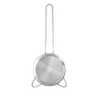 Kúpos szúrő 16 cm-es, rozsdamentes, 2 horgos
