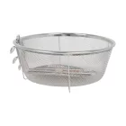 Fritőz kosár behajtható nyéllel, 23 cm, rozsdamentes