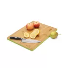 Bamboo vágódeszka 39,5×30×1,5 cm – Quttin természetes antibakteriális bambusz, késkímélő vágófelülettel