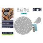 Szilikon Air Fryer lap kerek 19,5 cm – újrahasználható, tapadásmentes, 220 °C-ig hőálló