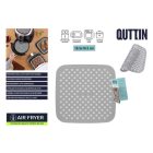 Szilikon Air Fryer betét 18,5x18,5 cm – újrahasználható, tapadásmentes, 220 °C-ig hőálló