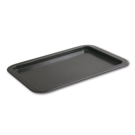 Quttin szénacél sütőtepsi 38x25 cm – 0,5 mm vastag közepes méretű sütőforma