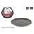 Quttin szénacél pizzasütő forma 29,5 cm átmérővel és 1,6 cm peremmel – 0,5 mm vastag
