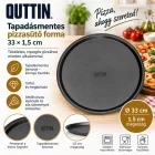 Quttin Xynflon tapadásmentes pizzasütő forma (33×1,5 cm)