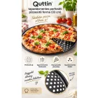 Quttin Xynflon tapadásmentes perforált pizzasütő forma (33 cm)