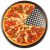 Quttin szénacél perforált pizzasütő forma 33 cm – 0,5 mm vastag pizzalap