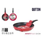 Quttin Infinity Plus 24 cm-es tapadásmentes serpenyő – indukciós, vendégházaknak és apartmanoknak