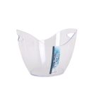 8 literes Pezsgősvödör átlátszó és ovális, 35.x26x26 cm