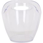 8 literes Pezsgősvödör átlátszó és ovális, 35.x26x26 cm