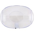 8 literes Pezsgősvödör átlátszó és ovális, 35.x26x26 cm