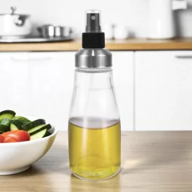 Olaj spray 330 ml – átlátszó üveg olajszóró nagy kapacitással