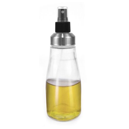 Olaj spray-olajszóró átlátszó üveg 330 ml-es
