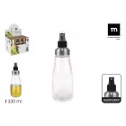 Olaj spray-olajszóró átlátszó üveg 330 ml-es