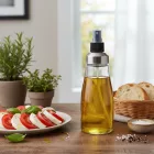 Olaj spray-olajszóró 175 ml-es átlátszó üveg