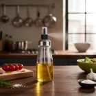 Olaj spray-olajszóró 175 ml-es átlátszó üveg