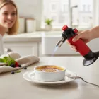 Flambírozó szakácsfáklya - Erős láng, 154-74-198 mm, Profiknak