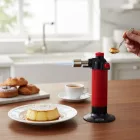 Flambírozó szakácsfáklya - Erős láng, 154-74-198 mm, Profiknak