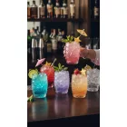 Szines old fashioned koktélos Tiki pohár 500 ml, 6 db-os csomag