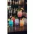 Szines old fashioned koktélos Tiki pohár 500 ml, 6 db-os csomag