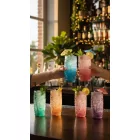 Szines koktélos Tiki pohár 600 ml, 6 db-os csomag