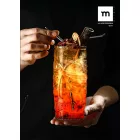 Színes Tiki koktélos pohár 600 ml La Mediterránea