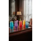 Szines koktélos Tiki pohár 600 ml, 6 db-os csomag