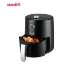 Basic Home 2,3 literes forrólevegős sütő (air fryer), 1200 W, 26,5×26,5×31 cm – kompakt, 200 °C-ig állítható
