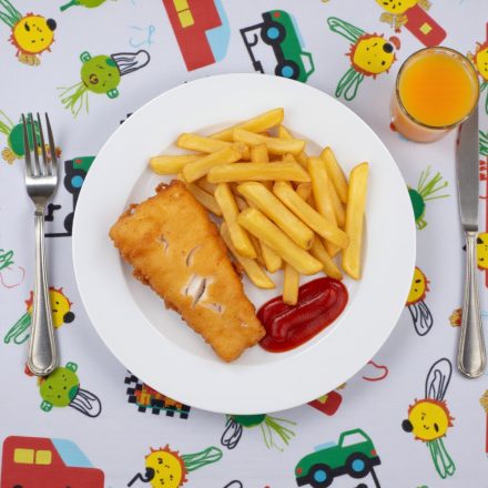 Felit fehér porcelán lapostányér 24 cm