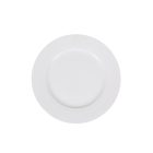 Felit fehér porcelán lapostányér modern tálaláshoz