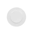 Felit fehér porcelán lapostányér modern tálaláshoz