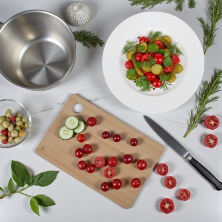 Felit fehér porcelán lapostányér 19 cm