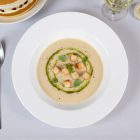 Felit fehér porcelán mélytányér 22,5 cm