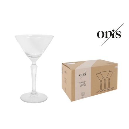 Onis Speakeasy Y martinis pohár 190 ml-es, extra tartós üvegből