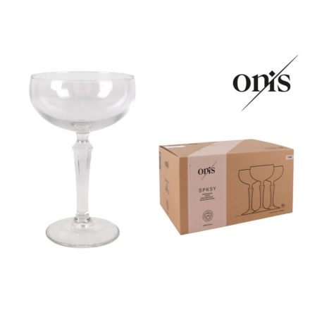 Onis Speakeasy Pezsgős csésze 240 ml-es, extra tartós üvegből