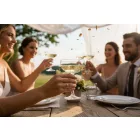 Onis Speakeasy Pezsgős csésze 240 ml-es, 6 db-os csomag, extra tartós üvegből