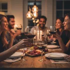 Onis Speakeasy Burgundy boros pohár 580 ml-es, 6 db-os csomag, extra tartós üvegből