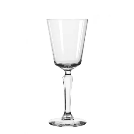 Onis Speakeasy boros pohár 240 ml-es, 6 db-os csomag, karakteresebb art déco szárral, extra tartós üvegből